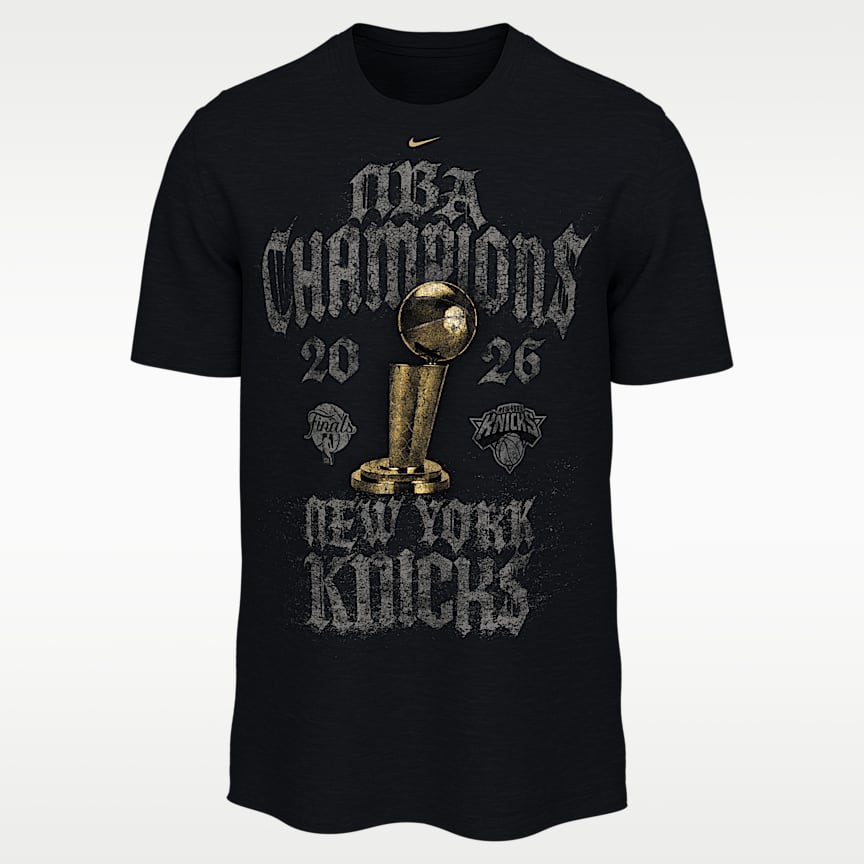 New York Knicks 2026 NBA Champions Big Kids' Nike NBA Locker Room